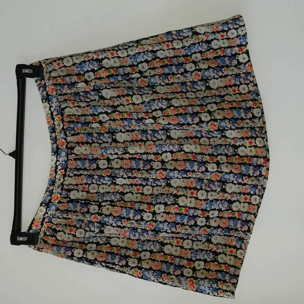 Floral Mini Skirt
